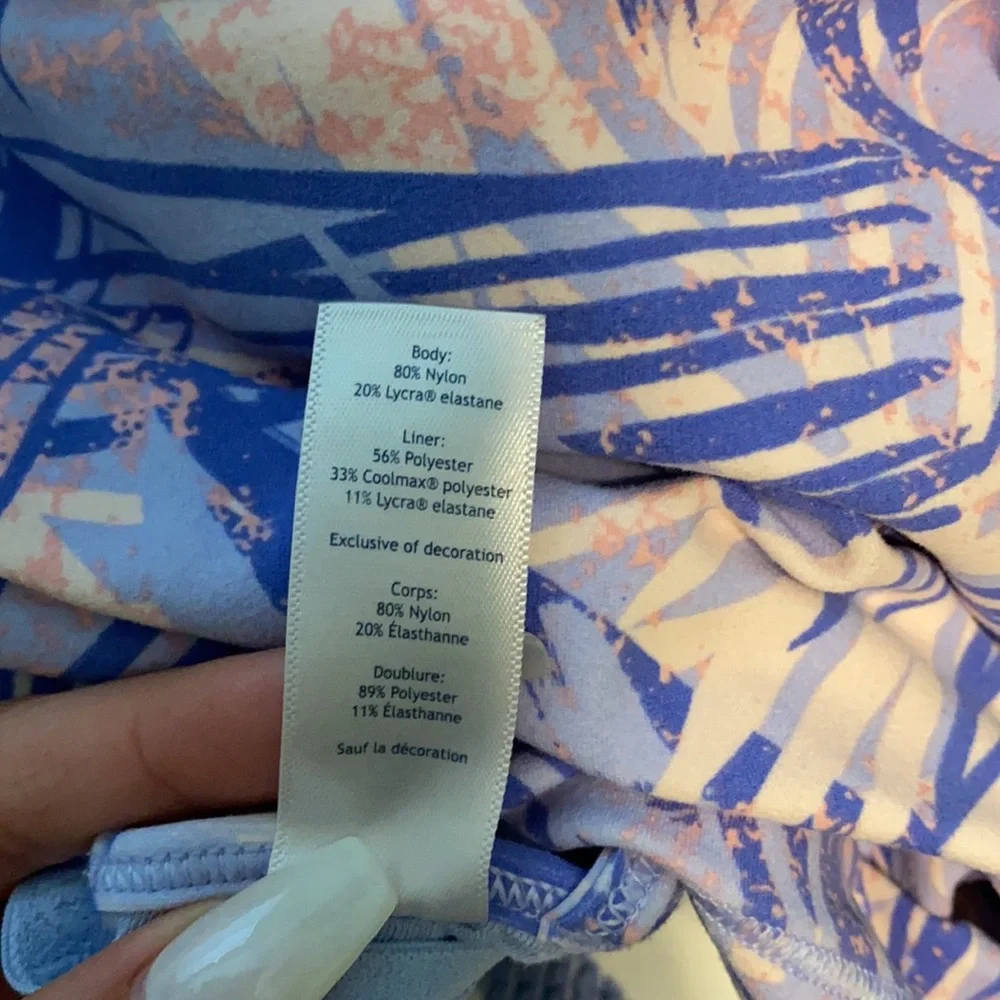 Ivivva by lululemon multi-color sports tank top - Picture 4 of 6